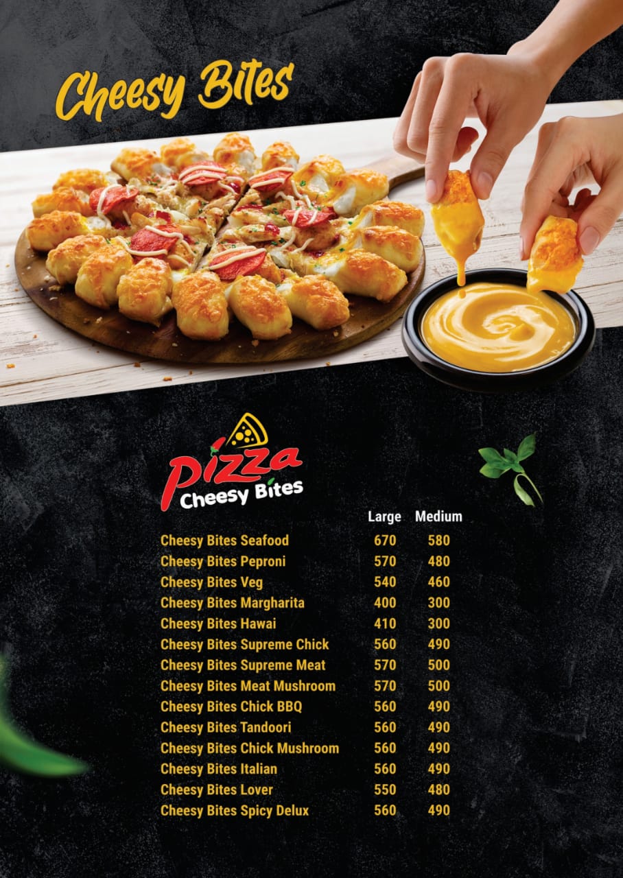 Pizza cheesy bites